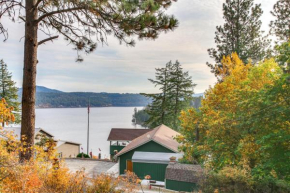 Lake Coeur dAlene Cabin with Boat Slip in Worley!